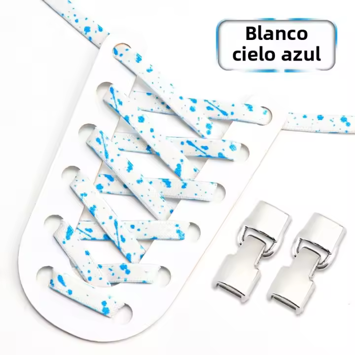 Alpargatas Elásticas Sin Cordones Para Deportistas Lazo Liso De Goma Para Zapatos Perfecto Para Entusiastas Del Deporte Paquete De 1 Pares - 1