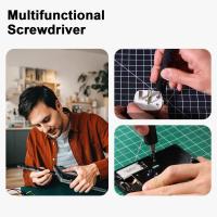 Conjunto De Destornillador Eléctrico De Precisión 4 En 1 Con 2 Bits Magnéticos Y Luz LED Herramientas Profesionales Para Reparación De iPhone Cámara Reloj - details 4