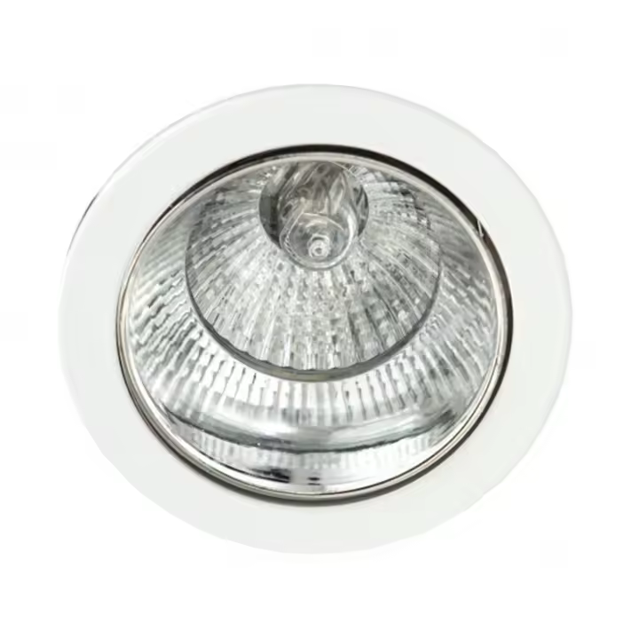 FABRILAMP FAB 095881020 | Empotrable Alfabeto 1xgu10 Cromo/blanco 8d Orientable - Focos Empotrables LED de Alta Calidad - 1