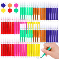 Set De 5-20 Unidades De Rotuladores De Acuarela Mini 6 Colores 9.5cm Para Dibujar Y Pintar En Papel Telas No Tejidas Y DIY - details 0