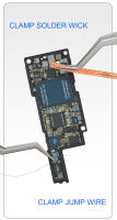 Pinzas De Hierro De Bricolaje MECHANIC Precisión Alta Antimagnética De Acero Inoxidable Para Reparación De Circuitos Y Plantación De IC - details 6