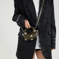 Bolso Mini Retro Versátil Para Mujer Con Gran Hebilla Lujo Diseñador Bolso Cruzado De Hombro Para Mujer Streetwear Material PU - details 0