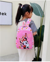 Mochila Infantil Disney Mickey Mouse Minnie Para Niños Y Niñas Rosa Pequeña Bolsa Escolar De Dibujos Animados Para Jardín De Infantes - details 19