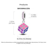 Encanto De Plata De 925 Para Pulsera Con Barco De Paseo Y Corazón Joyería Fina Para DIY Regalo Con Cuentas De Papel Y Rosas - details 4