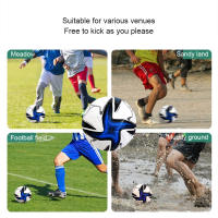 Bola De Fútbol Profesional Tamaño 5 PVC Para Entrenamiento Y Competencias Deporte Oficial Bolsa De Algodón Mecánica De Sujeción - details 19