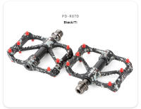 Pedales De Bicicleta PROMEND MTB Ultra-ligeros Con 3 Rodamientos Fibra De Carbono Colorido Eje Tubo Accesorios De Bicicleta Para Carretera Y Montaña - details 14