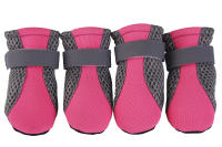 Botas Para Perros Y Gatos Chihuahua Adecuadas Para El Exterior Con Suela Suave Impermeables Y Antideslizantes Tamaño S M L XL Unisex - details 16