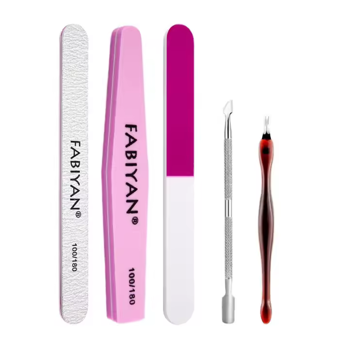 Set de herramientas de manicura, tiras de lijado, limas de uñas, tiras de pulido, herramientas de eliminación de manicura - 1