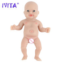 Muñeca Reborn De Silicona IVITA 7" Para Niñas Muñeca Preemie Realista Miniatura Juguete Antiestrés Educativo Para Niños - details 2