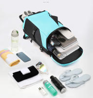 Mochila Deportiva Para Hombres Y Mujeres Bolsa De Viaje Grande Con Bolsillo Para Zapatillas Adecuada Para Gimnasio Yoga Badminton Natación Entrenamiento Al Aire Libre Escuela Color Variado Nylon Impermeable - details 7