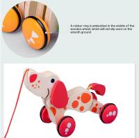 Juguete De Madera Para Bebés Y Niños Pequeños Divertido Croc O Perro Pulle along Tractor Aprendizaje Del Caminar Regalo Para Niños - details 9