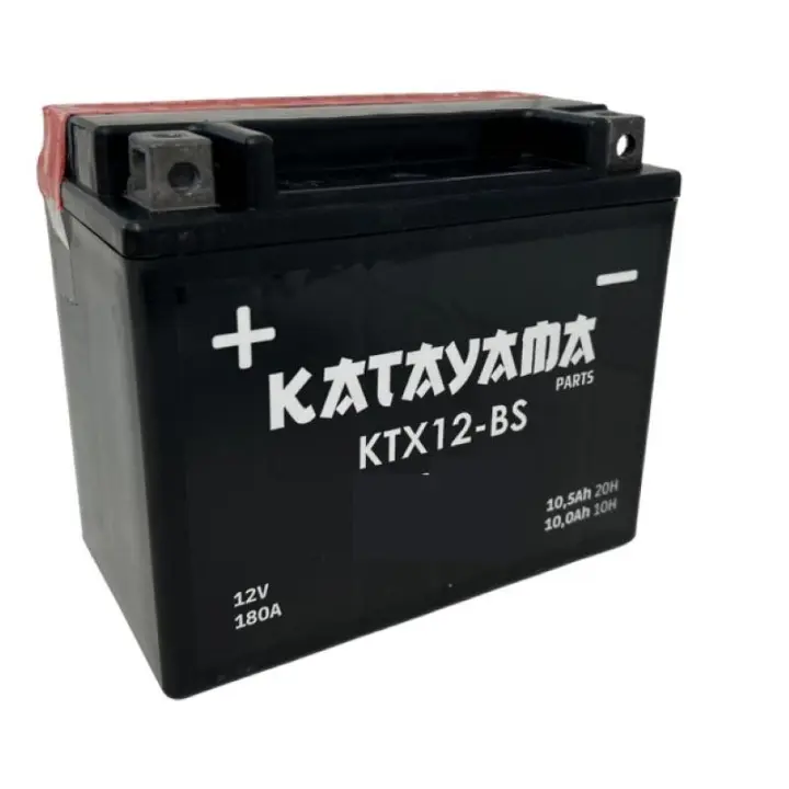 Bateria Katayama KTX12-BS agm sin mantenimiento YTX12-BS 12v 10ah - 1