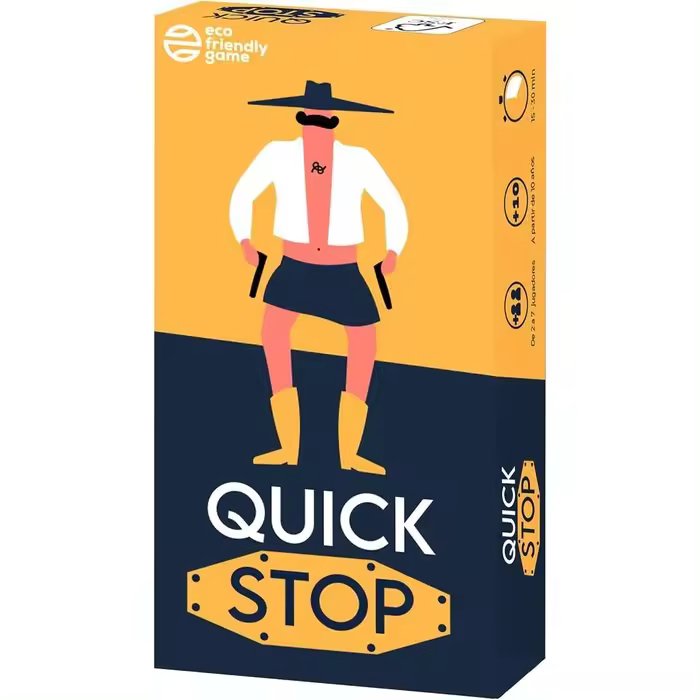ASMODEE JUEGO QUICK STOP QUICK STOP 3x9x18 Cms. - 1
