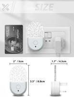 Lámpara De Noche LED Mini Para El Hogar Y Habitación Luz De Pared Protección Ocular Con Enchufe EU/US Para Bebé Alimentación Y Uso Infantil - details 3