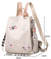 Mochila Oxford impermeable para Mujer, Bolso Escolar antirobo, Bolso de hombre de viaje de gran capacidad, atado de Diseño - details 0