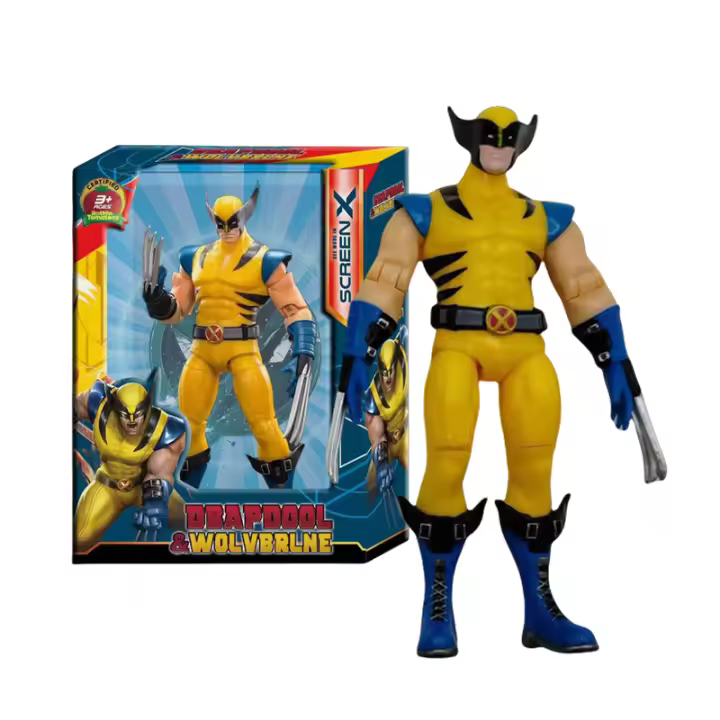 Figuras De Acción Deadpool Y Wolverine Super Guerra Colección Para Adultos Y Niños Juguete Modelo 18cm PVC Escala 1/12 - 1