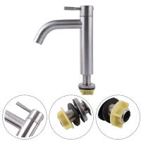 Grifo de Baño de Acero Inoxidable Plateado Grifo de Counter de Hielo Frío Individual - details 4