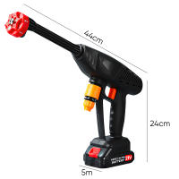 Pistola Hidrolimpiadora Inalámbrica 300W 30BAR - Portátil, Alta Presión, 40 Min Autonomía, IPX5 para Coche/Moto/Bicicleta ¡OFERTA! Envío 24h GRATIS - details 2