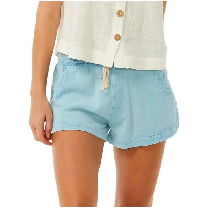 Pantalón Corto Rip Curl modelo Classic Surf Short para mujer en color azul - 1