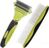 Juego de ASEO: Juego de Suplementos para Perros, Pelo para Pelo de Perro, Alisador, Pelo para Pelo Suelto, Pelo para quitar el pelo de Perro Herramientas para uñas: cortaúñas para Perros, cargador de uñas para perros - details 1