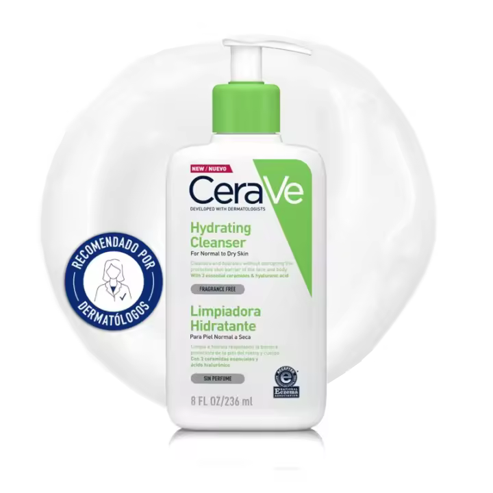 CeraVe Facial Cleanser_ Hydrating Cleanser_ 8 Ounce by CeraVe - 1