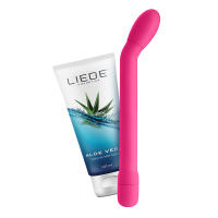 S Pleasures Lithea + LIEBE LUBRICANT Masajeador Suelo Pelvico para Punto G Vibrador Recargable USB - Color Rosa - details 1