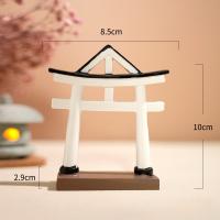 Mini Puerta Torii Japonesa Estilo Shinto Para Jardín Arquitectura Asia Adorno De Casa Miniatura Decoración De Acuario Decoración Chino - details 9