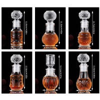 Botella De Licor Mini 50ml Para Whisky Con Tapa De Tornillo Jarra De Perfume Y Miel Hecha a Mano Regalo Para Bodas Y Fiestas - details 20