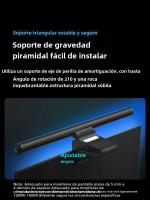 Lámpara De Escritorio Baseus Con Luz De Pantalla USB LED Regulable Para Computadora Laptop Monitor Moderno Sin Sombrilla - details 14