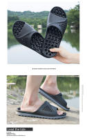 Sandalias De Hombre Para La Playa Y El Interior Antideslizantes Masajeadoras EVA Cómodas Para Verano Tallas Reales - details 14