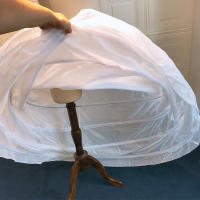 Nueva Llegada De 6 Aros De Cintura Elástica Suelta Para Vestido De Novia Con Cuerda Tulle Sótano De Boda Underskirts - details 1
