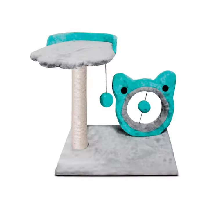 Rascador para Gatos con Juguetes y Niveles – Ideal para Juego y Descanso - Sweet Home - 1