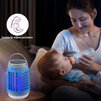 Lámpara Portátil LED Recargable Solar Con Repelente De Mosquitos Para Acampar Luz Exterior USB Para Pesca Hexenderismo Correr Trabajo Emergencias - details 1