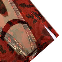 Pegatina De Coche Roja Brillante Y Camuflada Para Decoración DIY De Motocicleta Y Automóvil Película De Cuerpo De Auto Accesorios De Coche - details 1