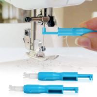 Herramienta De Costura Automática Para Máquina De Coser Insertador De Agujas Y Hilo Convenientes Para Bordado Plástico - details 0