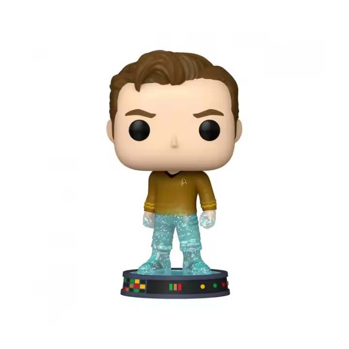 Funko-POP! Vinyl Star Trek - James t. kirk on transporter platform (glitter) - 1