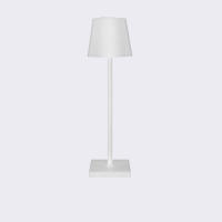 Lámpara De Mesa Retro Con Luz LED Recargable Toque Metálico Para Decoración De Bar Coffee Table Restaurante Luz Nocturna Para Dormitorio - details 3