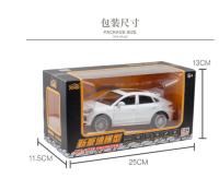 Modelo De Coche Porsches Cayenne Turbo S De 1:24 En Aleación Con Sonido Y Luz Vehículo De Juguete De Metal Para Colección Y Regalo Para Niños - details 20