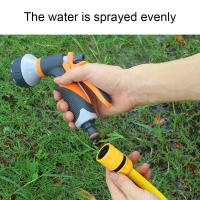 Pistola De Rociador De Jardín Con 7/8 Modos Para Riego Alta Presión Agua Suave Grip Plástico Para Plantas Césped Y Yarda - details 9