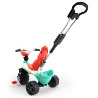 INJUSA - Triciclo Infantil Evolutivo Fisher-Price | Triciclos a Pedales para Niños de 24 a 48 Meses | Mango de Dirección Parental Regulable en Altura | Ruedas con Cubierta de Goma EVA | Cesta Delantera y Trasera | Multicolor | Licencia Fisher-Price - details 3