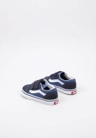 Vans OLD SKOOL V Zapatilla Deportiva Velcro Bebé - niño (hasta la talla 30) Azul - details 4