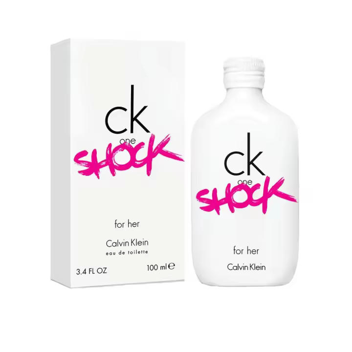 Calvin Klein - CK One Shock For Her Eau de Toilette 200 Ml. - Colonia 200 Ml. para mujer. Fragancia es ideal para mujeres jóvenes y dinámicas. - 1