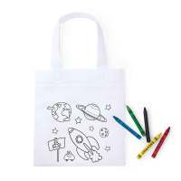 Bolsa de merienda para niños con 5 ceras de colores para colorear. Regalos infantiles para dar en fiestas de cumpleaños, colegios, guarderías, Bodas, Bautizos, Comuniones y eventos con niños.. - details 2