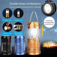 Lámpara Multifuncional Solar Portátil Para Camping Impermeable Luz De Emergencia Con Fuente De Energía LEDLinterna Portátil Para Acampar - details 4