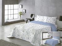 MULTIHOGAR-Colcha multiuso REVERSIBLE ESTAMPADA para Cama 90/105/135/150Cubrecama Fina, para Primavera, Verano y Entretiempo, Incluye Funda de Cojín - details 5