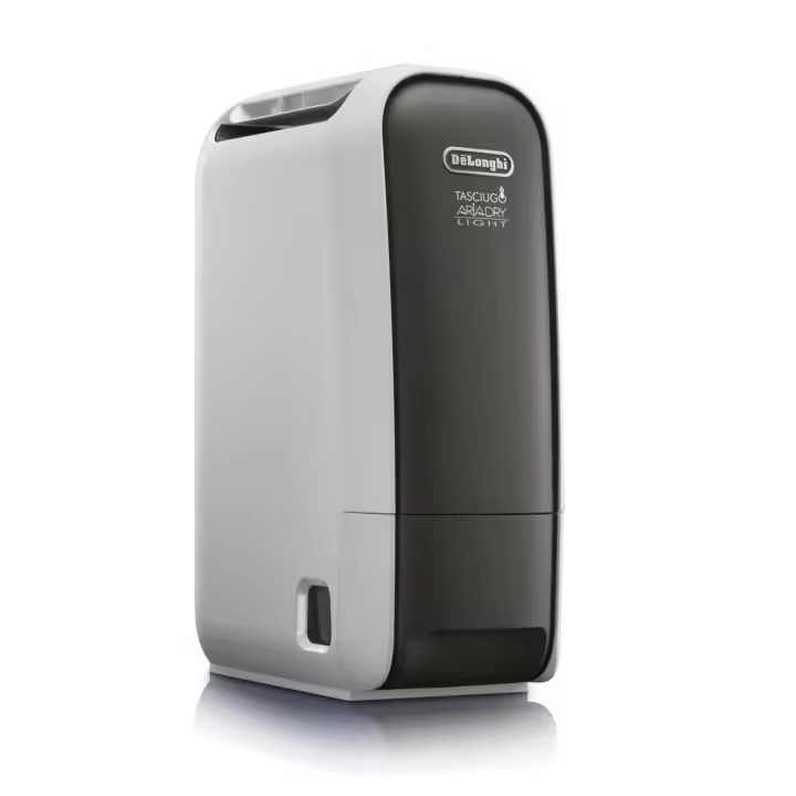 Delonghi - Deshumidificador Portátil y Silencioso. Control de humedades en interiores de manera eficiente. Modelo DNS65 Blanco - 1