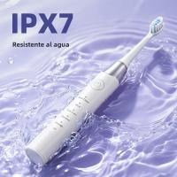 Cepillo De Dientes Eléctrico Con 6 Modos Y 4 Cabezas De Repuesto Ultrasonido Limpieza Oral Recargable USB Impermeable Para Adultos - details 16