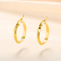 Pendientes Pacífico de Acero Inoxidable con Cierre Fácil - Pack de 2 Unidades - details 1