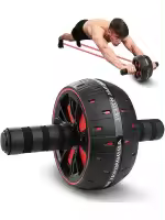 Rodillo De Abdominales Grande Para Ejercicio De Core Y Musculación En Casa Equipo De Entrenamiento Cardio Venta Individual - details 5