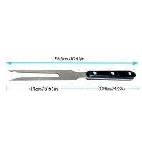 2 Pcs Palillo De Carving De 10 Pulgadas En Acero Inoxidable Para Barbacoa Herramientas De Cocina Resistentes Al Calor Fácil De Limpiar Para Servir Y Hornear - details 2